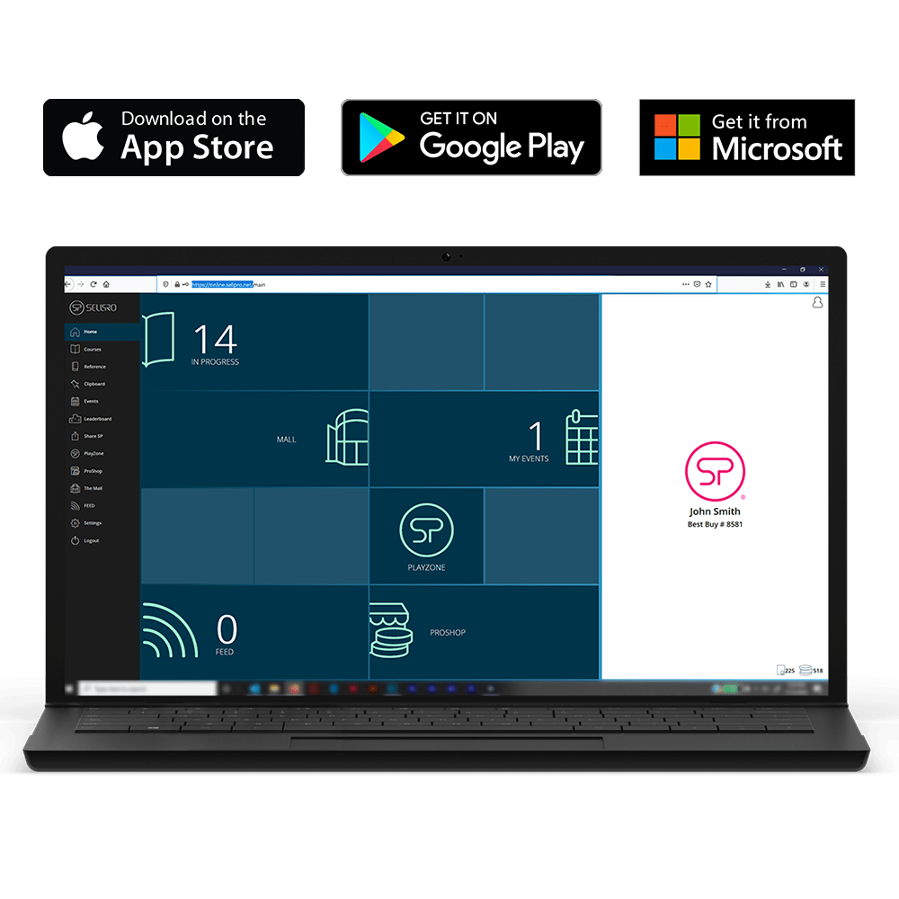 Broad app platform support Broad app platform support