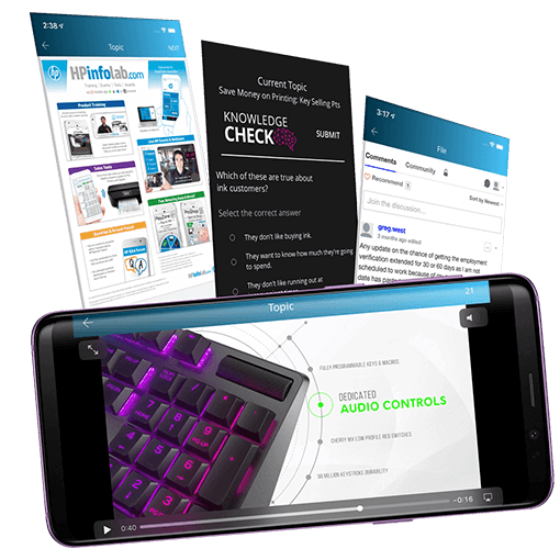 Easier and better mobile-first training Easier and better mobile-first training
